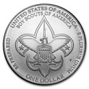 2010-P Boy Scouts Centennial $1 Silver Commem BU (w/Box & COA)