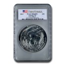 2011 5 oz Silver ATB Glacier MS-69 PL PCGS (FirstStrike®)