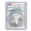 2012 (W) American Silver Eagle MS-70 PCGS (FirstStrike®)