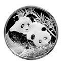 2012 China 5 oz Silver Panda Singapore Coin Fair (w/Box & COA)