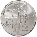 1995-D Olympic Gymnast $1 Silver Commem BU (w/Box & COA)