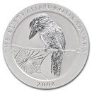 2008 1 oz Silver Australian Kookaburra (Abrasions)