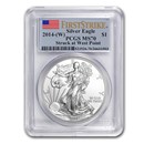 2014 (W) American Silver Eagle MS-70 PCGS (FirstStrike®)