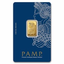 5 Gram Gold Bar Pamp Suisse Lady Fortuna Five 5 Gram Gold Bar Pamp Suisse Lady
