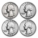 $1.00 Face Value Washington Quarters BU