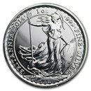 2014 1 oz Silver Britannia Year of the Horse Privy (Abrasions)