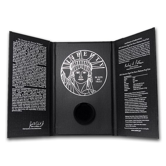 Buy U.S. Mint Box - 2013 1 oz Platinum Eagle Proof ...