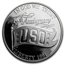 1991-S USO $1 Silver Commem Proof (w/Box & COA)