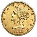 10-liberty-eagle-coins-1838-1907