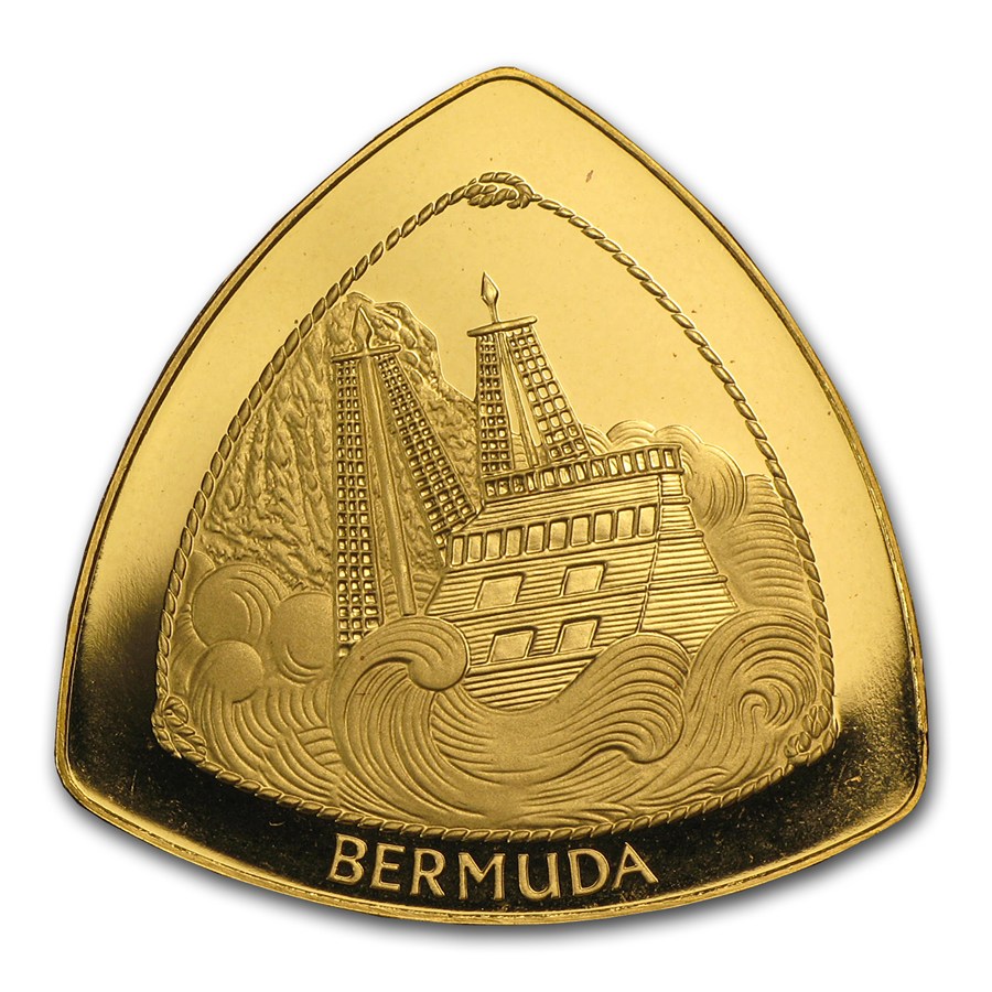金の船 Buy 2000 Bermuda Proof Gold $15 Tall Ships Races | APMEX