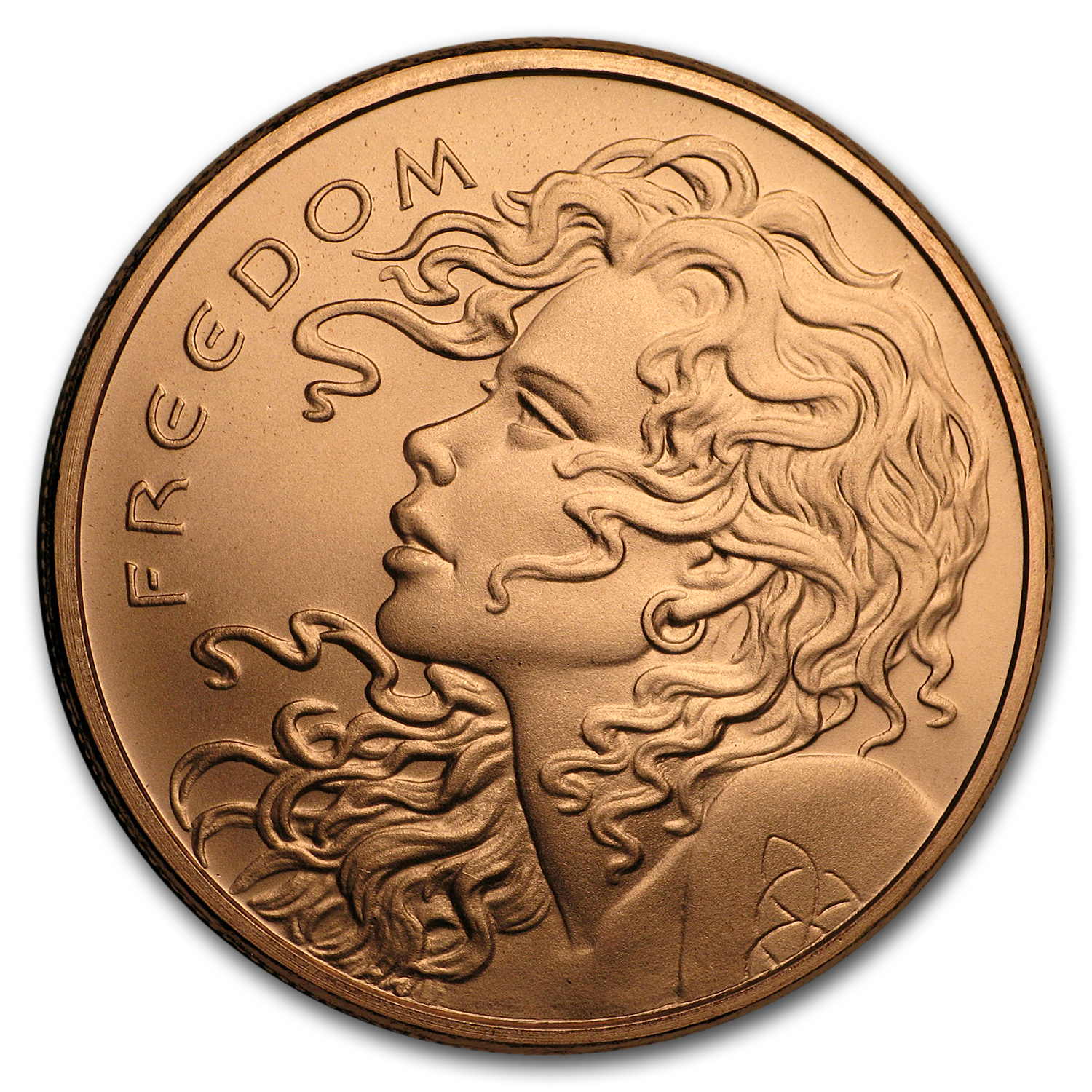 Appeal To The Great Spirit 1 oz Copper Round 