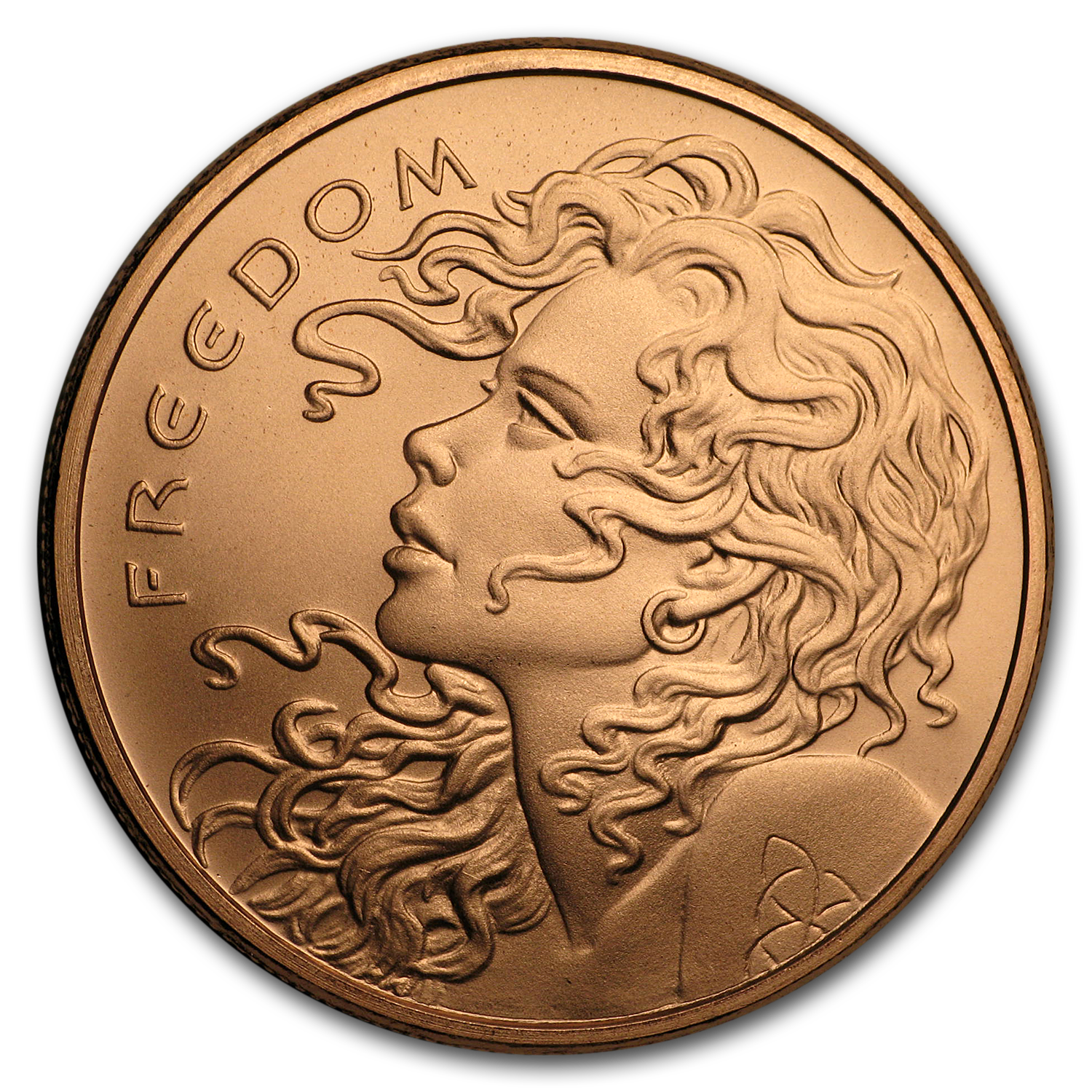 1 Oz Copper Rounds for Sale