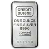 Buy 5 gram Silver Bar - Credit Suisse | APMEX
