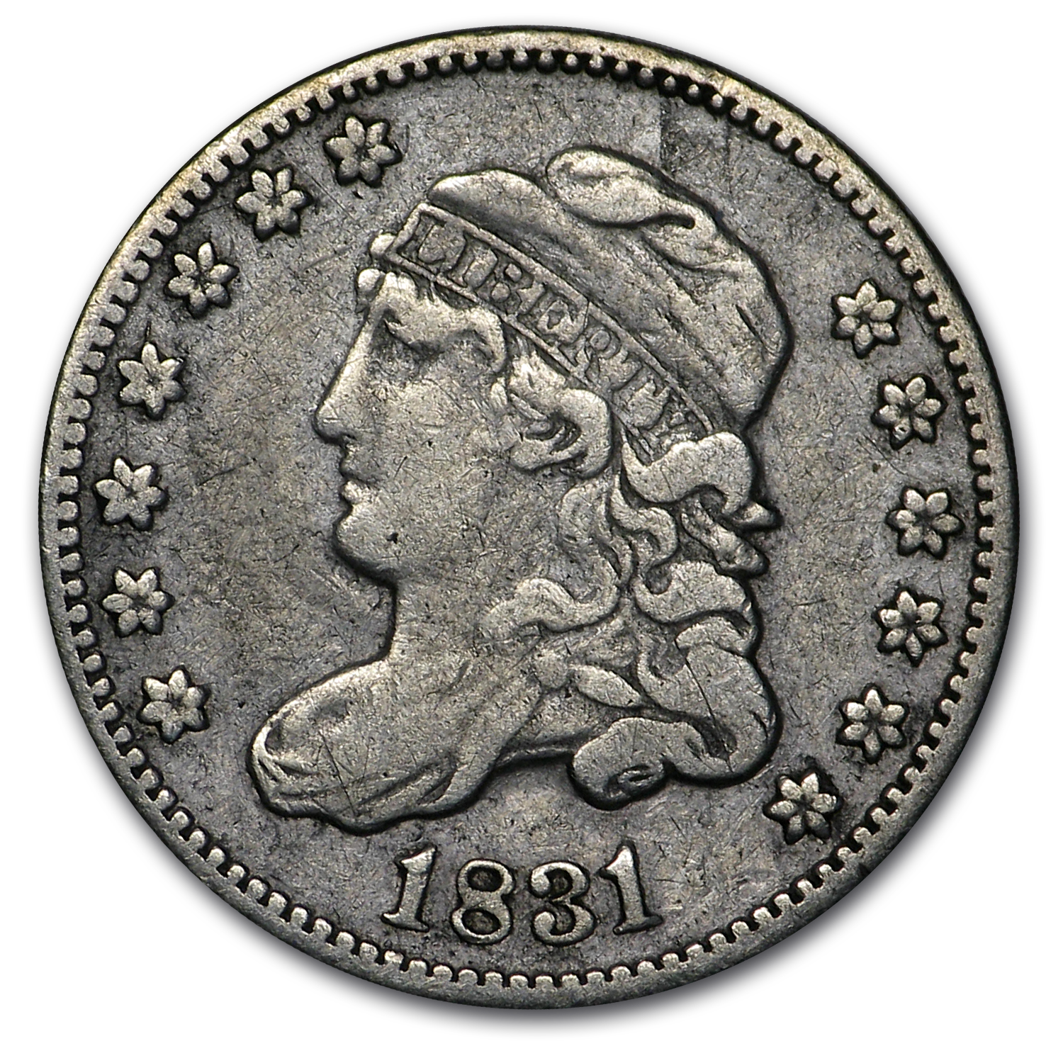 Buy 1833 Capped Bust Half Dime XF-40 PCGS CAC | APMEX