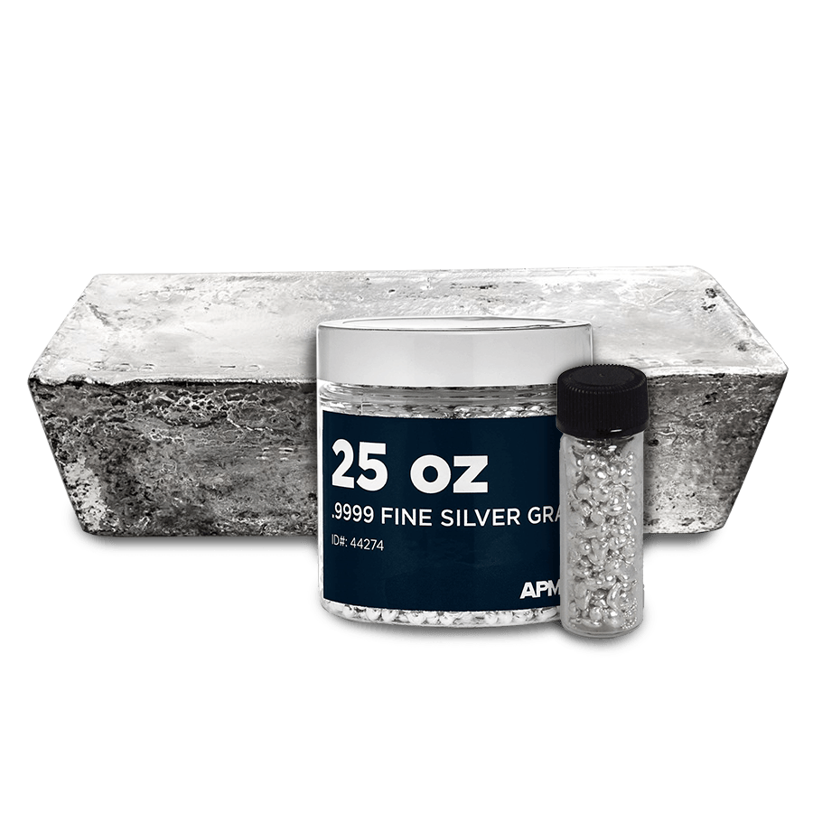50 Oz .999 Silver Bar – APMEX Struck By Sunshine Minting (Uncertified)