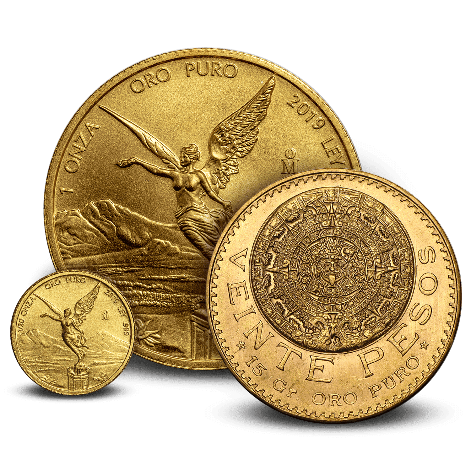 5 Peso Mexican Gold Coin (Random Year, Varied Condition) l JM Bullion™