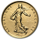 2025 France 1/4 oz Gold €50 Year of the Snake Proof (Lunar)