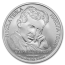 Buy 2021 1 oz Silver Nikola Tesla Coin Free Energy | APMEX