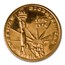 .05 oz Gold Round - America's Bicentennial Medal (.4167 Fine)