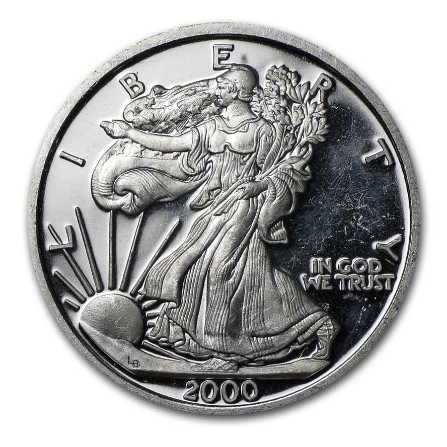 .40 oz Silver Round - Millennium Eagle
