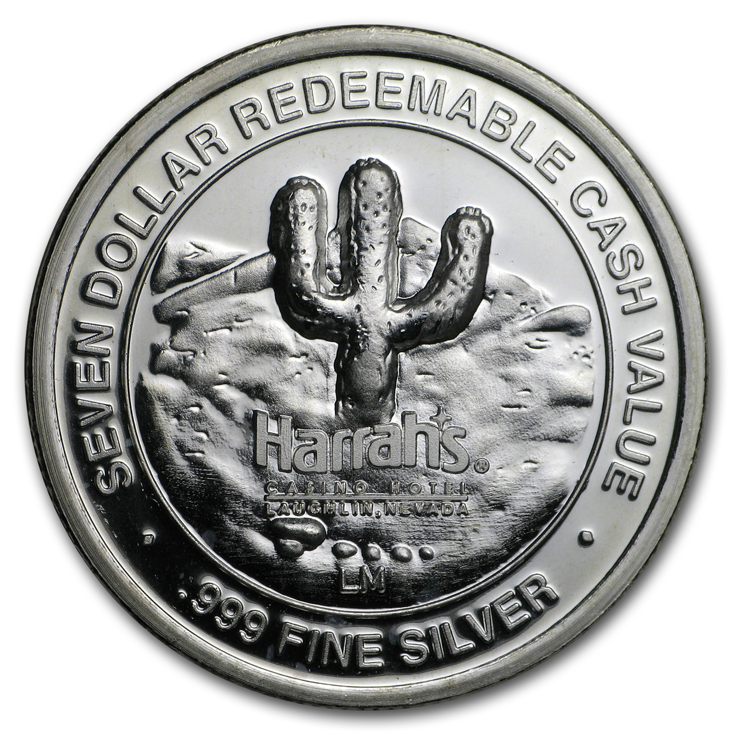 Buy .999 Fine Silver $7 Gaming Token | APMEX