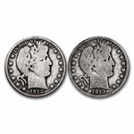 $1.00 Face Value Barber Halves Avg Circ