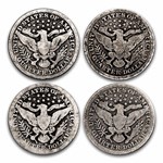 $1.00 Face Value Barber Quarters Avg Circ