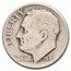 $1.00 Face Value Silver Roosevelt Dimes Avg Circ