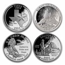 $1.00 Face Value Silver Statehood/ATB Quarters Proof