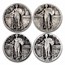 $1.00 Face Value Standing Liberty Quarters w/Dates