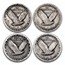 $1.00 Face Value Standing Liberty Quarters w/Dates