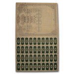 $1,000 Bond - Fernandina & Jacksonville Railroad (E. H. Harriman)
