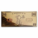 1/10 gram Gold Aurum Note - 2022 Lady Liberty Design