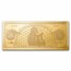 1/10 gram Gold Aurum Note - Santa Bucks, 24K