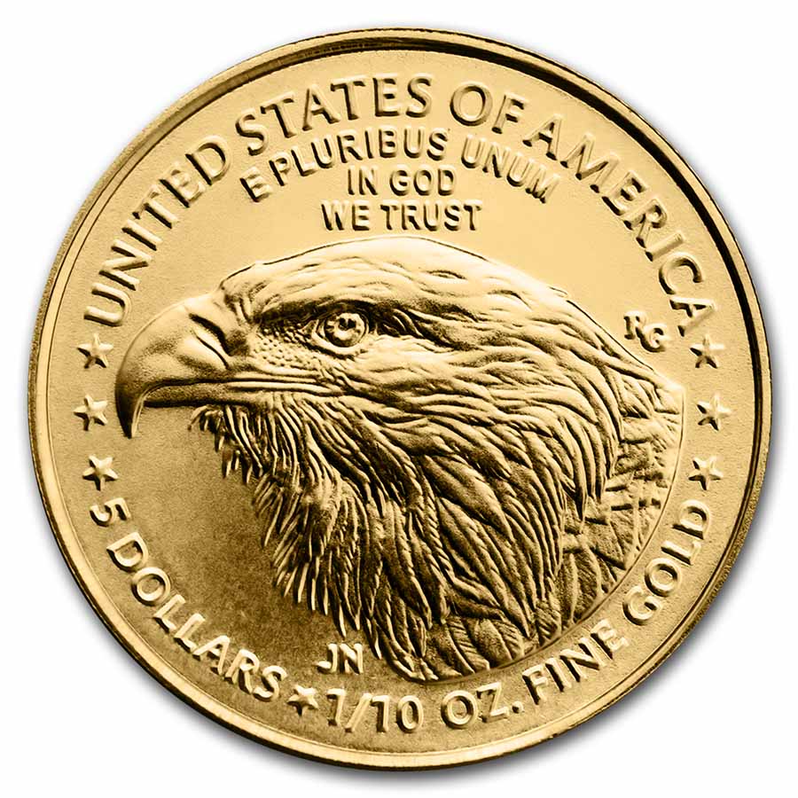 【楽天カード分割】 Buy 1/10 oz American Gold Eagle BU (Random Year) | APMEX 貨幣