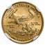 1/10 oz Gold Eagle MS-70 NGC (ER/FR, Random Year/Signature)