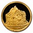 1/10 oz Gold Round - Disney Snow White 50th Anniv Set (In Album)