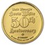 1/10 oz Gold Round - Disney Snow White 50th Anniv (Sleepy)
