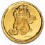 1/10 oz Gold Round - Garfield (SilverTowne, Scruffy)