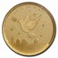 1/10 oz Gold Round - Holy Land Mint Dove of Peace (2023,In Assay)