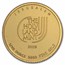 1/10 oz Gold Round - Holy Land Mint Dove of Peace (2025,In Assay)