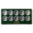 1/10 oz Palladium Round - Johnson Matthey Lewis & Clark (10 Pack)