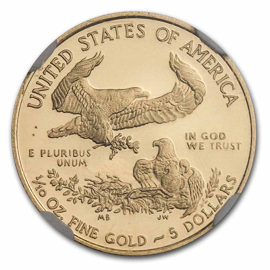 Buy 1/10 oz Proof American Gold Eagle PF-70 NGC (Random Year) | APMEX