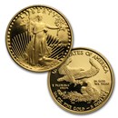 1/10 oz Proof American Gold Eagle (Random Year, Capsule Only)