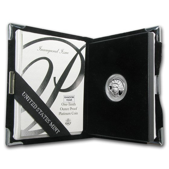 1/10 oz Proof Platinum American Eagle (Random Year, w/Box & COA) 1/10 oz Proof Platinum American Eagle (Random Year, w/Box & COA)