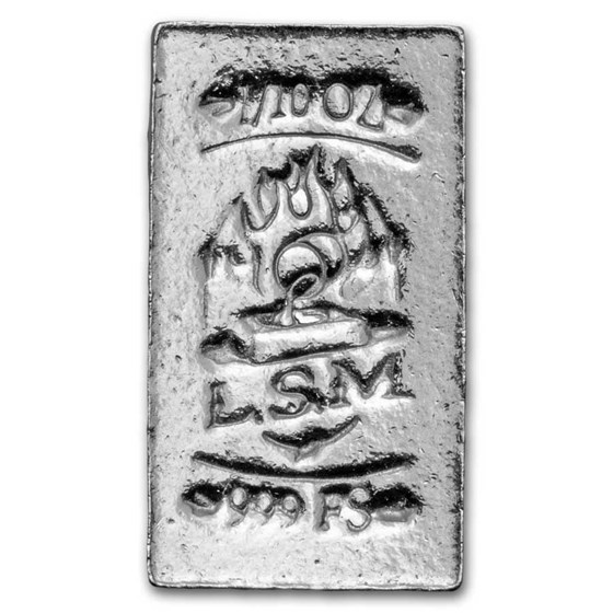 1/10 oz Silver Bar - Secondary Market 1/10 oz Silver Bar - Secondary Market