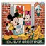 1/10 oz Silver Round - 1990 Mickey's Holiday Treasures (Rarities)