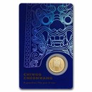 1/10 oz South Korean Gold Chiwoo Cheonwang BU (Random, Abrasions)