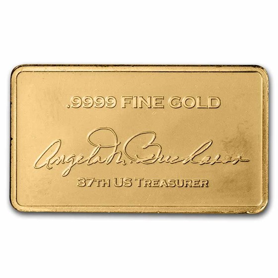 Buy 1/100 oz Gold Bar National Collector's Mint APMEX