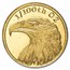1/100 oz Gold Round: American Bald Eagle - MPM